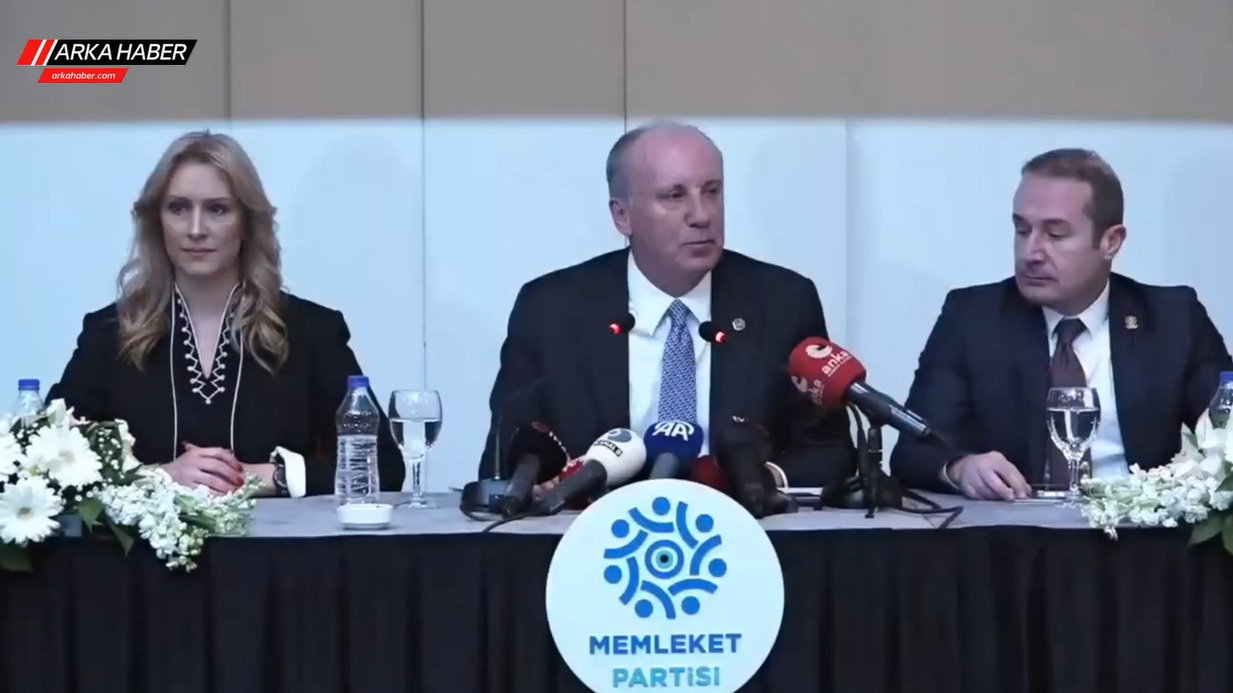 MEMLEKET PARTİSİ 79 SEÇİM ÇEVRESİNDE BELEDİYE BAŞKAN ADAYLARINI AÇIKLADI... MUHARREM İNCE:"SEÇİM ŞARKISINI, SEÇİM MİTİNGİNİ BİLİYORDUK AMA SEÇİM TEHDİDİNİ DE GÖRMÜŞ OLDUK”